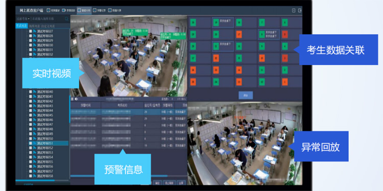 AI智能巡考畫面